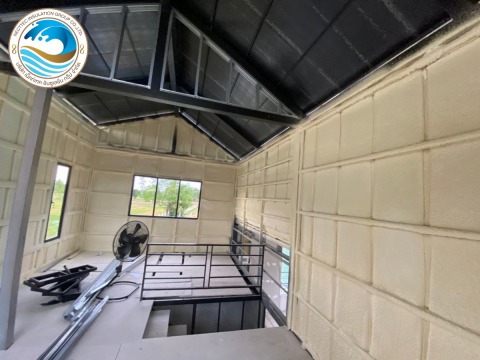 รับฉีดพียูโฟมผนัง-หลังคา